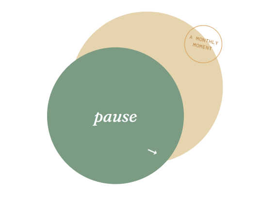 Monthly Moment Graphic